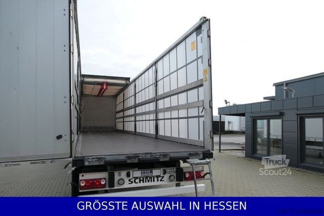 Open oplegger met zeil SCHMITZ CARGOBULL neue Planen Liftachse Hubdach RSAB ¤339.-mt