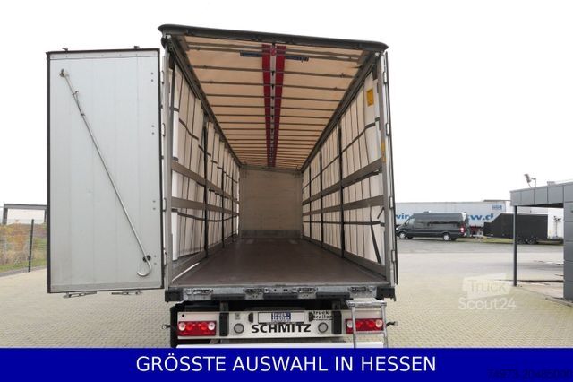 Open oplegger met zeil SCHMITZ CARGOBULL neue Planen Liftachse Hubdach RSAB ¤339.-mt