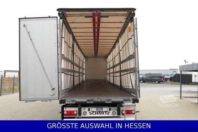 Open oplegger met zeil SCHMITZ CARGOBULL neue Planen Liftachse Hubdach RSAB ¤339.-mt