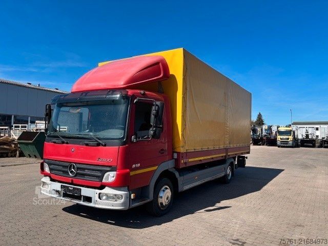 Transporter mit Pritsche & Plane MERCEDES-BENZ 818L LBW PMK2