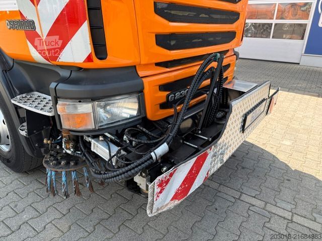 Balayeuse de voirie SCANIA G230 Kehrmaschine SCARAB Magnum