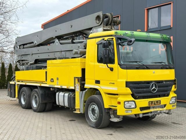 Betonpumpu sunkvežimis MERCEDES-BENZ ACTROS 2646 6x4 Betonpumpe PUTZMEISTER BSF 36 M
