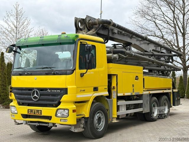 Betonpumpu sunkvežimis MERCEDES-BENZ ACTROS 2646 6x4 Betonpumpe PUTZMEISTER BSF 36 M
