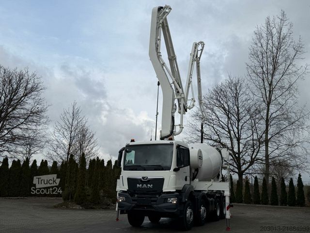 Camion pompe à béton MAN TGS 41.470 8x4 EURO6 PUMI CIFA MAGNUM MK28L