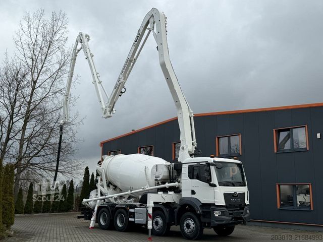 Camion pompe à béton MAN TGS 41.470 8x4 EURO6 PUMI CIFA MAGNUM MK28L