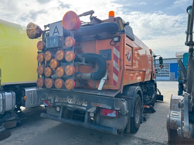 Spazzatrice stradale MAN TGM 18.340 HD Kehrmaschine SCARAB Magnum 8,2 m³