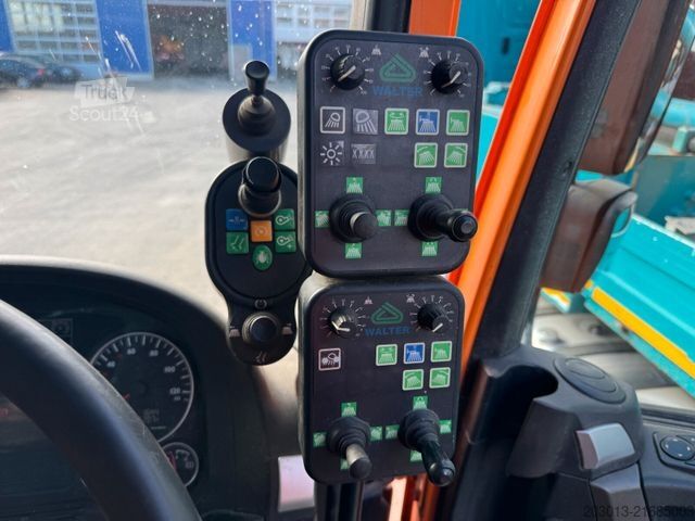 Spazzatrice stradale MAN TGM 18.340 HD Kehrmaschine SCARAB Magnum 8,2 m³