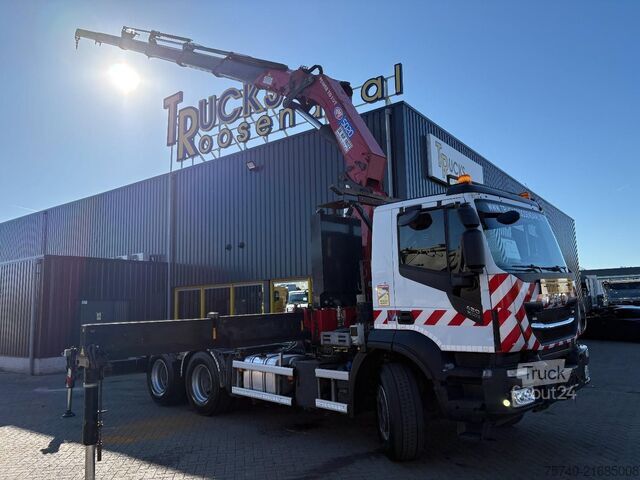 Crane Iveco Stralis 420 X-WAY + HMF 5020K-RCS 6x TREKKER + ...