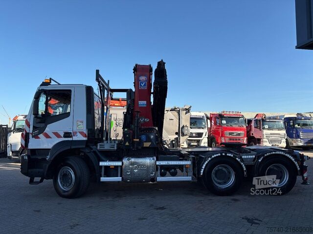 Crane Iveco Stralis 420 X-WAY + HMF 5020K-RCS 6x TREKKER + ...