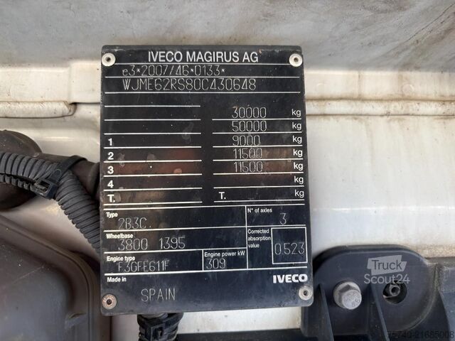 Crane Iveco Stralis 420 X-WAY + HMF 5020K-RCS 6x TREKKER + ...
