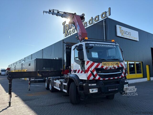 Crane Iveco Stralis 420 X-WAY + HMF 5020K-RCS 6x TREKKER + ...