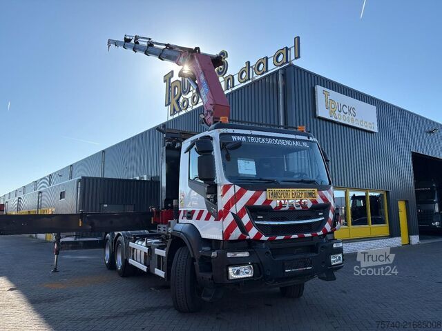 Crane Iveco Stralis 420 X-WAY + HMF 5020K-RCS 6x TREKKER + ...