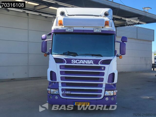 Volumen-SZM Scania R420 R 4X2 3-Pedal! Mega Retarder 2xTanks