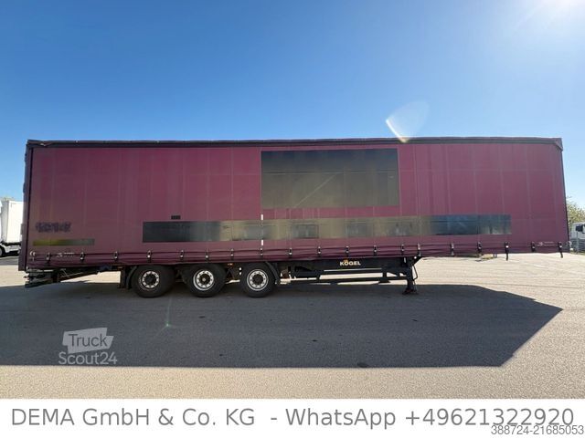 Odprta polprikolica s ponjavo KÖGEL SN 24*Vollluft*Jumbo*XL Zertifikat*Edschaverdeck