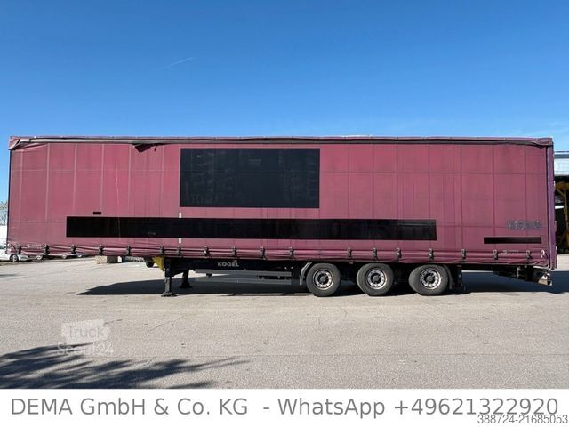 Odprta polprikolica s ponjavo KÖGEL SN 24*Vollluft*Jumbo*XL Zertifikat*Edschaverdeck