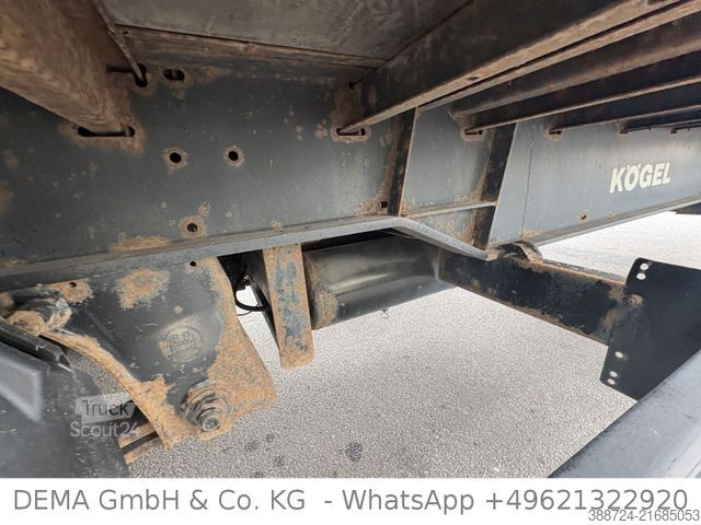 Odprta polprikolica s ponjavo KÖGEL SN 24*Vollluft*Jumbo*XL Zertifikat*Edschaverdeck