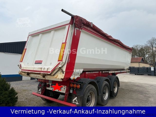 Damperli yarı römork LANGENDORF SKS-HS 24/30 -BPW,Lift-Alufelgen 28m3-HARDOX-