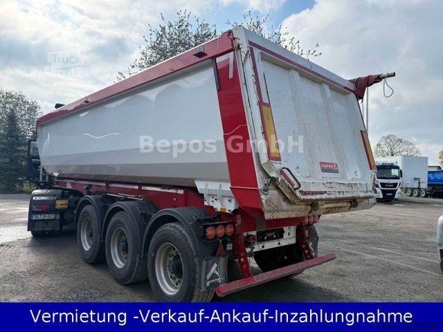 Damperli yarı römork LANGENDORF SKS-HS 24/30 -BPW,Lift-Alufelgen 28m3-HARDOX-