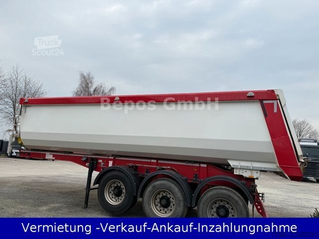 Damperli yarı römork LANGENDORF SKS-HS 24/30 -BPW,Lift-Alufelgen 28m3-HARDOX-