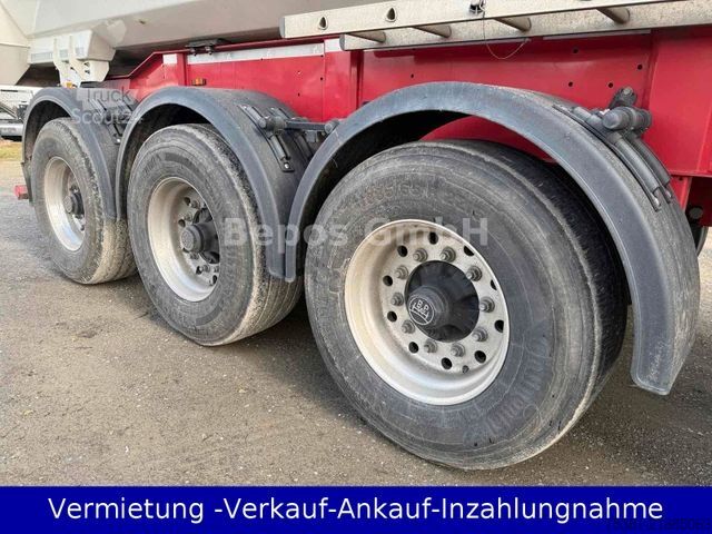 Damperli yarı römork LANGENDORF SKS-HS 24/30 -BPW,Lift-Alufelgen 28m3-HARDOX-