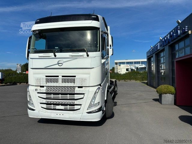 Kampós konténerszállító teherautó VOLVO FH420-6X2/4-MOTORSEITIG-KFZ BRIEF-TOP