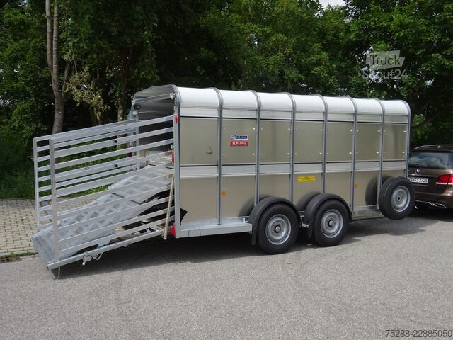 Prikolica za stoku Ifor Williams TA510G14, 3,5to., 4270 x 1780 x 1830 mm