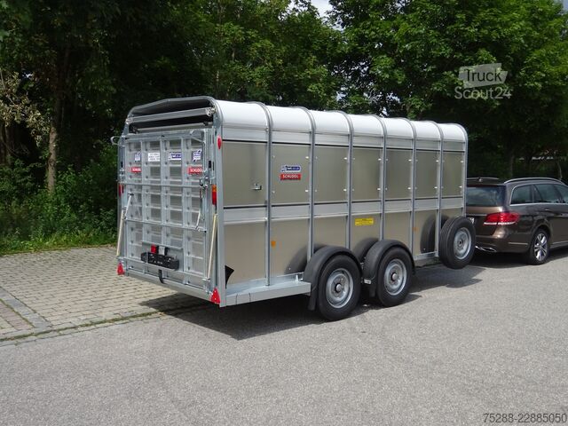 Prikolica za stoku Ifor Williams TA510G14, 3,5to., 4270 x 1780 x 1830 mm