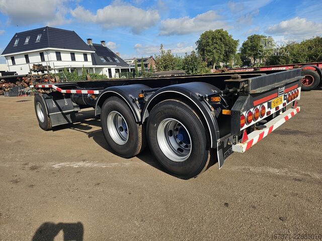 1985 FLOOR FLA-10-183 / MERIKONTTIPERÄVAUNU / BPW 150 MM / RUMPJARRUT. FLOOR FLA-10-183/ZEECONTAINER AANHANGWAGEN / BPW 150 ...