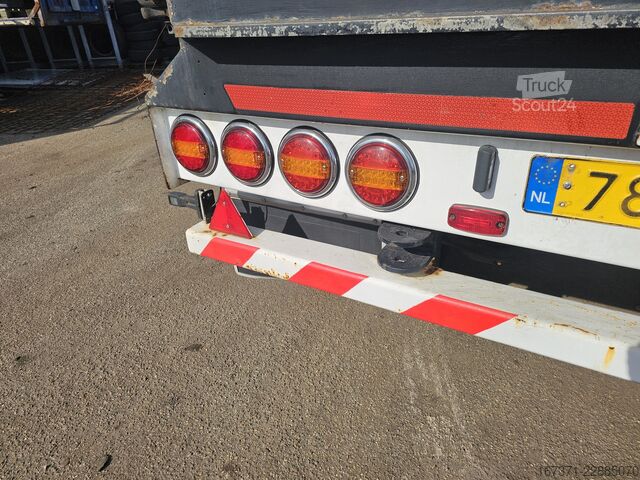 1985 FLOOR FLA-10-183 / MERIKONTTIPERÄVAUNU / BPW 150 MM / RUMPJARRUT. FLOOR FLA-10-183/ZEECONTAINER AANHANGWAGEN / BPW 150 ...