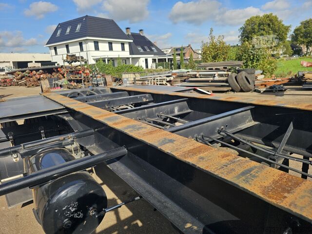 1985 FLOOR FLA-10-183 / MERIKONTTIPERÄVAUNU / BPW 150 MM / RUMPJARRUT. FLOOR FLA-10-183/ZEECONTAINER AANHANGWAGEN / BPW 150 ...