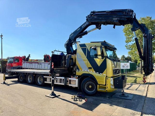 Ciężarówka z dźwigiem Volvo FH 420 8x4 + 30m! CRANE FASSI F660 (6x) + JIB (...