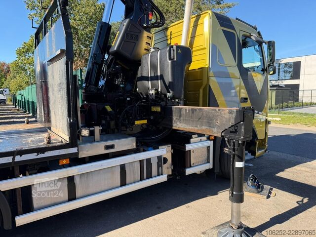 Lastplattform Volvo FH 420 8x4 PRITSCHE + 30m! KRAN FASSI F660 (6x)...