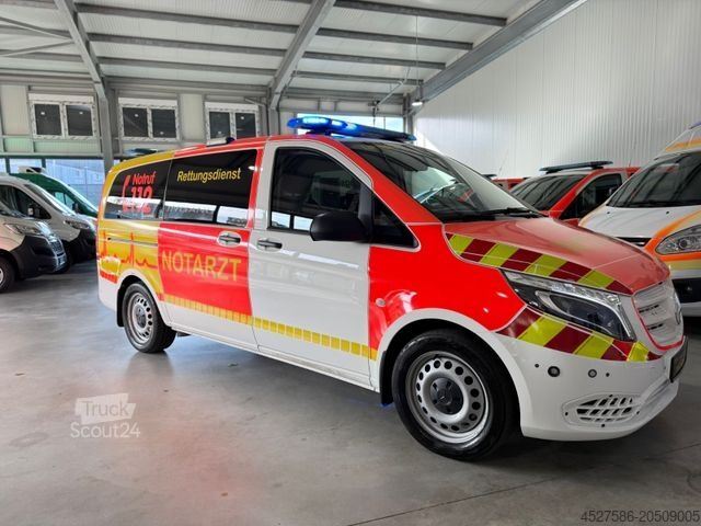Fire truck MERCEDES-BENZ Vito Tourer 119 CDI Pro 4MATIC*NEF*NOTARZT*4X4