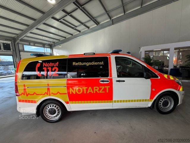 Fire truck MERCEDES-BENZ Vito Tourer 119 CDI Pro 4MATIC*NEF*NOTARZT*4X4