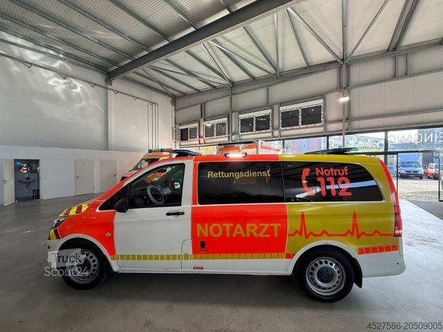 Fire truck MERCEDES-BENZ Vito Tourer 119 CDI Pro 4MATIC*NEF*NOTARZT*4X4