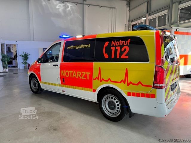 Fire truck MERCEDES-BENZ Vito Tourer 119 CDI Pro 4MATIC*NEF*NOTARZT*4X4