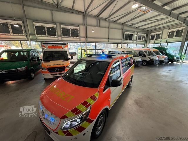 Fire truck MERCEDES-BENZ Vito Tourer 119 CDI Pro 4MATIC*NEF*NOTARZT*4X4