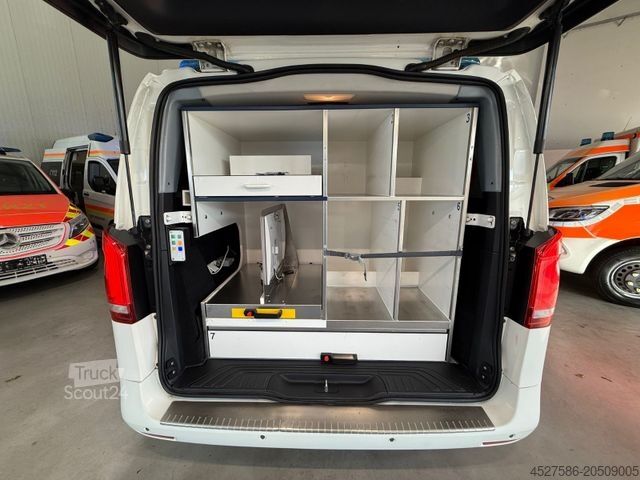 Fire truck MERCEDES-BENZ Vito Tourer 119 CDI Pro 4MATIC*NEF*NOTARZT*4X4