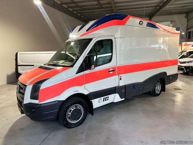 Feuerwehrfahrzeug VOLKSWAGEN Crafter RTW/KTW*KRANKENWAGEN*AMBULANZ*LIEGE*TIRG
