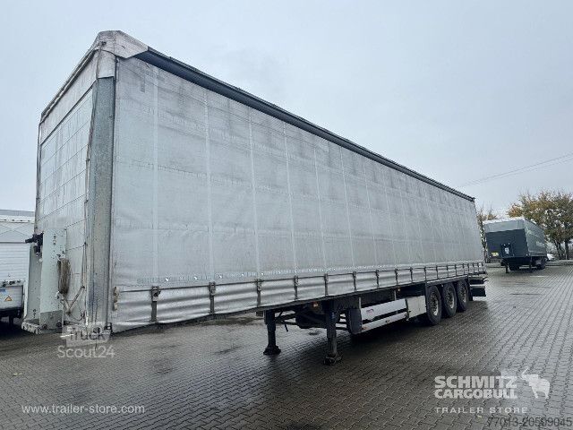 Brandalı açık yarı römork Schmitz Cargobull Curtainsider Standard