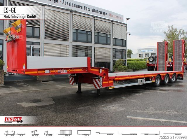 Semirimorchio ribassato FAYMONVILLE Multimax Plus Satteltieflader Hebebett