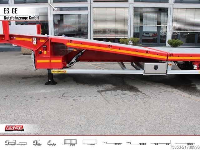 Semirimorchio ribassato FAYMONVILLE Multimax Plus Satteltieflader Hebebett