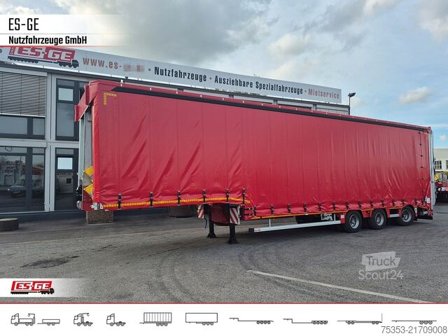 Низькорамний напівпричіп FAYMONVILLE MAX Trailer MAX100 Semi-Tieflader Planenaufbau