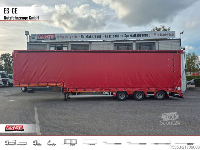 Низькорамний напівпричіп FAYMONVILLE MAX Trailer MAX100 Semi-Tieflader Planenaufbau