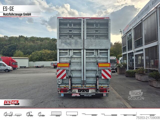 Низькорамний напівпричіп FAYMONVILLE MAX Trailer MAX100 Semi-Tieflader Planenaufbau