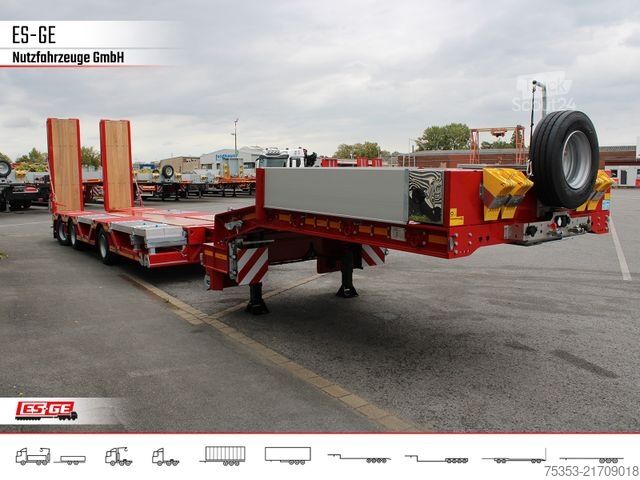 Semirremolque de plataforma baja FAYMONVILLE Multimax Satteltieflader (1+2) - nachlaufgelenkt