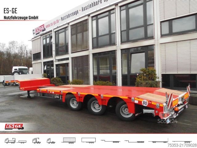 Semirremolque de plataforma baja FAYMONVILLE MAX110 Semi-Tieflader