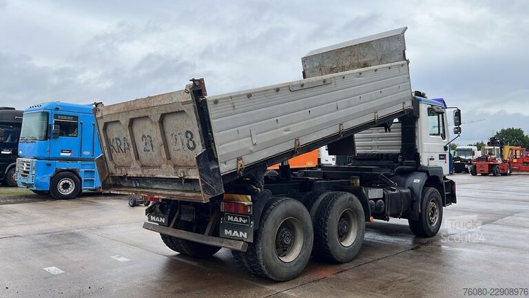 3-puoleinen kippauslaite MAN 33.463 (STEEL SUSP. / CLEAN TRUCK / GOOD TYRES ...