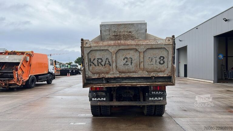 3-puoleinen kippauslaite MAN 33.463 (STEEL SUSP. / CLEAN TRUCK / GOOD TYRES ...