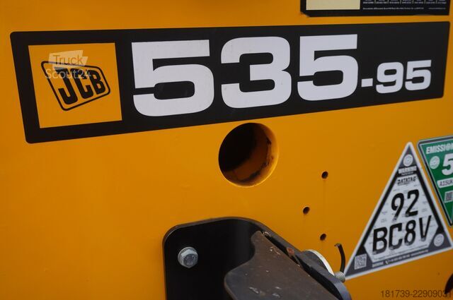 Telehandler JCB 535-95 / 3.5 T / range 9.5 m / joystick